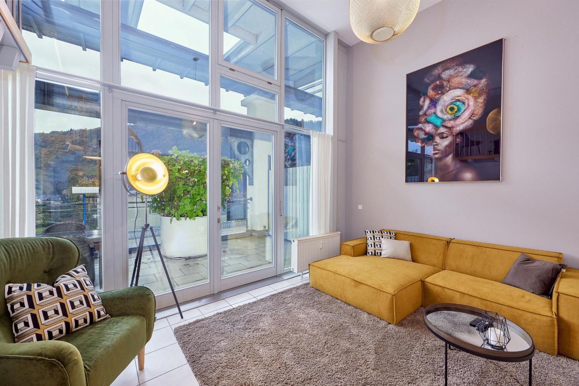 Апартаменты Penthouse Palais Mosel Трабен-Трарбах Экстерьер фото