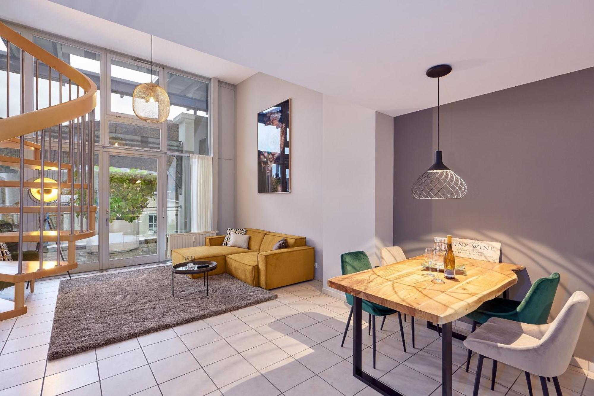 Апартаменты Penthouse Palais Mosel Трабен-Трарбах Экстерьер фото